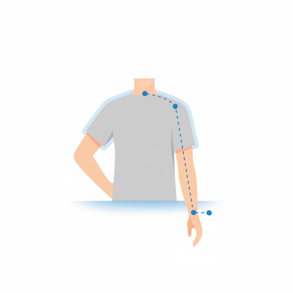 How to measure sleeve length